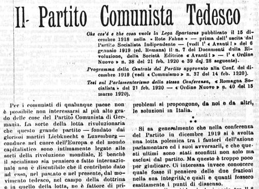 Il Partito comunista tedesco