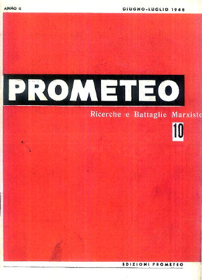 Prometeo, seria I., n. 10